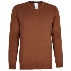 Hønk Roest katoenen pullover met v-hals