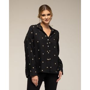 Shirt - Geborduurd - Lange Mouwen - Sterren