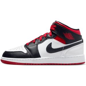 Nike Air jordan 1 mid gym red black toe (gs)