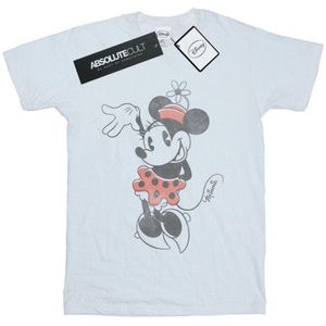 Li-cense Disney dames minnie mouse zwaaiend katoenen vriendje t-shirt