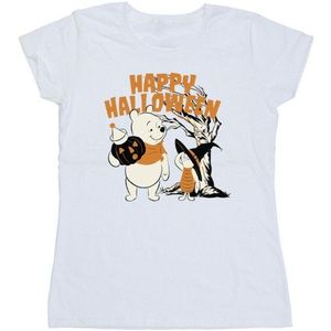 Li-cense Disney dames winnie the pooh en knorretje vrolijk halloween t-shirt van katoen