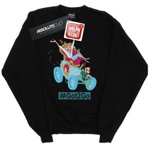 Li-cense Disney dames wreck it ralph assepoester en vanellope sweatshirt
