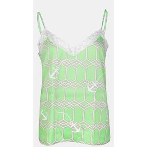 Mucho Gusto - Slip Top - Groen - Anker Print