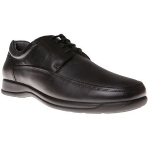 Casual Schoenen - Zwart - Zacht Leer - Klittenbandsluiting