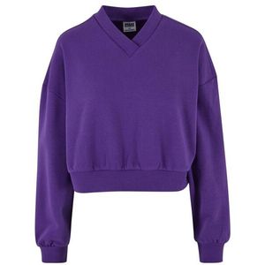 Urban Classics Dames sweatshirt met ronde hals