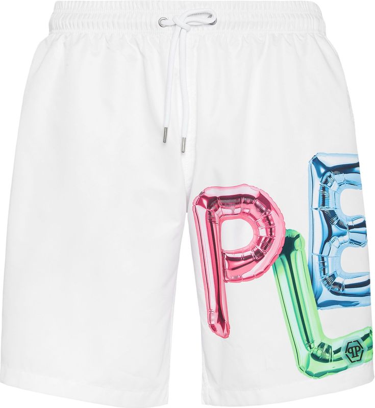 Philipp Plein - Bombing Graffiti - Zwemshort - Veelkleurig - Polyester