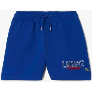 Lacoste - GJ7867 - Korte Broek - Blauw - Fleece Logo Shorts