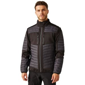 Regatta - Eenvoudige Jas - Zwart - 100% Gerecycled Polyamide