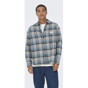 Onsjack - Overhemd - Lange Mouwen - Katoen - Loose Fit