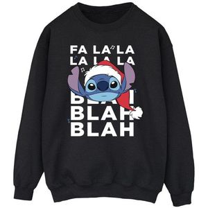 Li-cense Disney heren lilo and stitch kerstmis blah blah blah sweatshirt