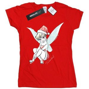 Li-cense Disney dames tinkerbell kerstmis fee katoenen t-shirt