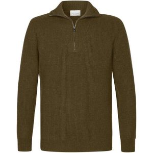 Profuomo - PPWJ30025A - Pullover - Donker Groen