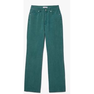Lacoste - Straight Leg - Denim Jeans - Groen - Eco-Dyed Katoen