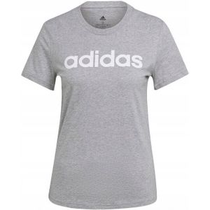 Adidas - Essentials Logo Slim Lounge T-shirt - Katoen - Korte Mouwen