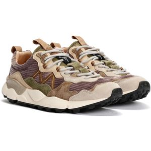 Flower Mountain - Lenzan Uni - Sneakers - Grijs - Unisex - Leer