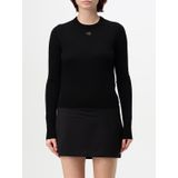 Diesel, Dames, Tops, Zwart, Maat: L Wol,