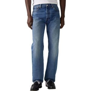 Levi's - 501 Originals - Jeans - Blauw - Katoen - Denim