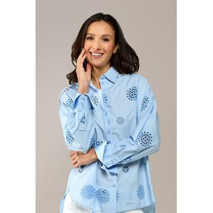 Caroline Tensen - Nottingham - Blouse - Licht Blauw