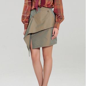 Kokerrok - Rechte Rok - Met Afneembaar Voorpaneel - 45 cm