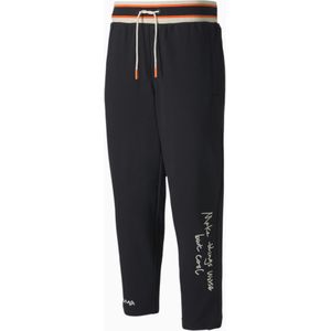 Puma x RDET Randomevent - Zwart - Cropped Sweat Broek - Joggers