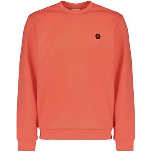 No Excess Sweater ronde hals crewneck melon