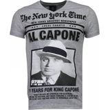 Local Fanatic Al capone rhinestone t-shirt