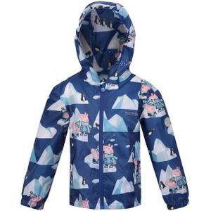 Regatta - Packaway - Waterdichte Jas - All-over Print - Pinguïn - Kinderen