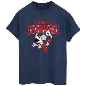 Li-cense Disney dames minnie mouse wereldkampioen katoenen vriend t-shirt