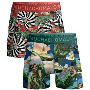 Muchachomalo Heren 2-pack boxershorts jackbean alicewonder
