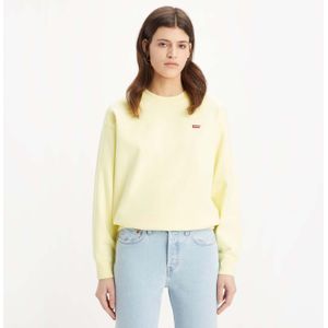 Levi's - Standard Crew Neck Sweatshirt - Geel - Dames
