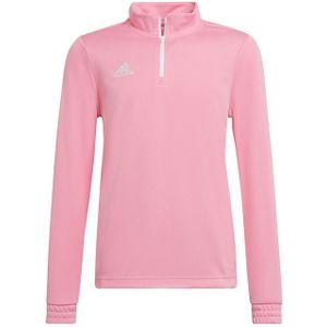 Adidas - Entrada 22 - Trainings Top - Zwart - 100% Gerecycleerd Polyester, Aeroready, Vochtafvoerend