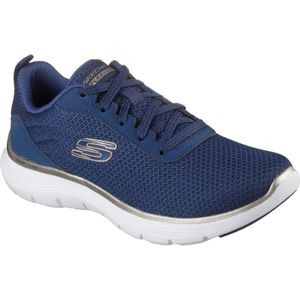 Skechers - Flex Appeal 5.0 Uptake - Damesschoenen - Navy/Goud