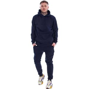 Kruze - Heren Tracksuit Set - Zwart - Pullover Hoodie en Joggers