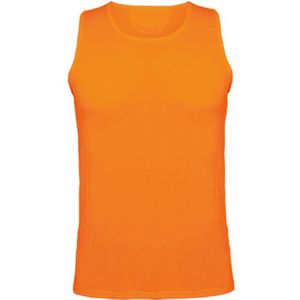 Roly - Tanktop - Eenvoudig - Zwart - 100% Polyester - Ademend