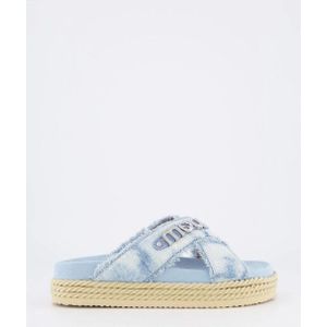 Mou Dames criss-cross rope sandal