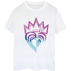 Li-cense Disney dames descendants roze kroon katoenen vriendje t-shirt