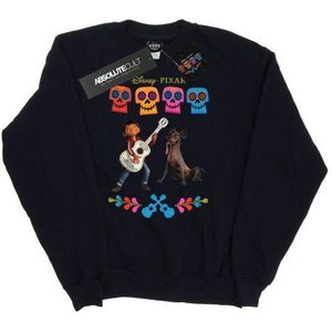 Li-cense - Disney - Sweatshirt - Zwart - 80% Katoen, 20% Polyester, Gedrukt, Crew Neck