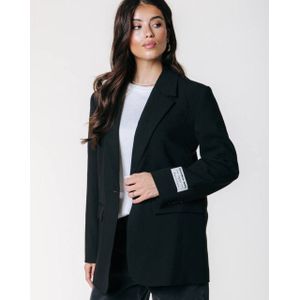 Colourful Rebel - Jesra Blazer - Zwart - Denim Patch - Blazer