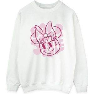 Li-cense Disney dames minnie mouse sweatshirt met gedurfde stijl