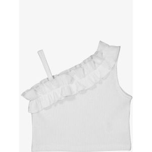 Mayoral - Crop Top - Wit - Off Shoulder