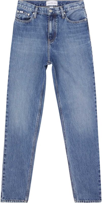 Calvin Klein - Mom Jeans - Blauw - Klassieke Pasvorm
