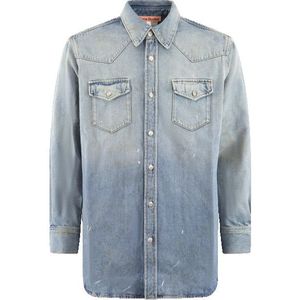 Acne Studios Heren denim shirt relaxed fit