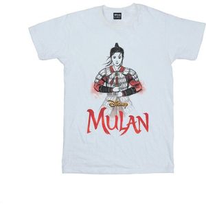 Li-cense Disney heren mulan movie zwaard positie t-shirt