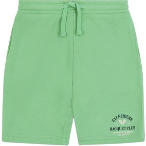Lyle And Scott - Racquet Club Graphic - Sweat Shorts - Groen