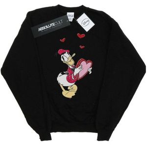 Li-cense Disney heren donald duck liefdeshart sweatshirt