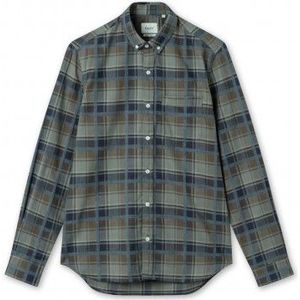 Foret - Island Shirt - Army - Overhemd