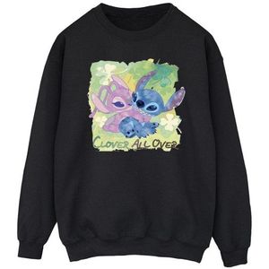 Li-cense - Lilo And Stitch - Sweatshirt - Groen - 50% Katoen, 50% Polyester