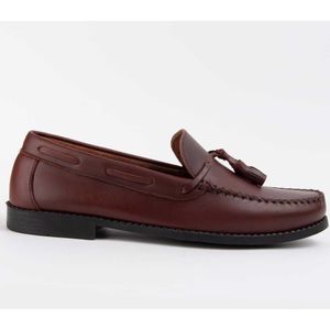 Purapiel - Mocassin - Bruin - Casual Instappers voor Heren