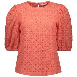 Only Onlalessa short lace puff top wvn