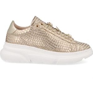 Roberto d'Angelo - Exel Serpente - Sneakers - Platino - Leer